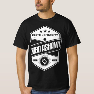 Rasta University Bobo Ashanti Good Vibes Reggae T-Shirt