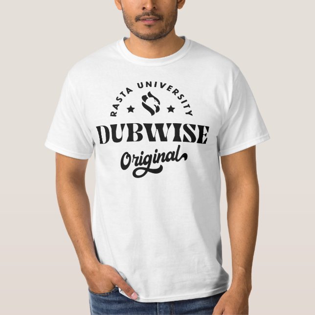 Rasta University Dubwise Original Reggae T-Shirt (Vorderseite)