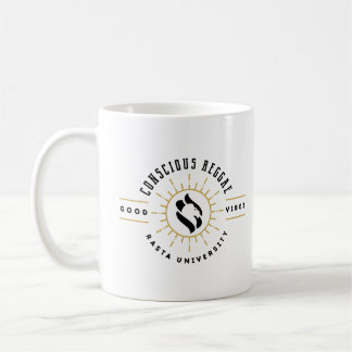Rasta University Good Vibez Conscious Reggae Kaffeetasse