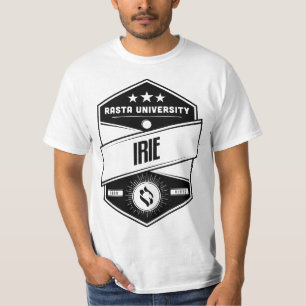 Rasta University Irie Good Vibes Reggae T-Shirt