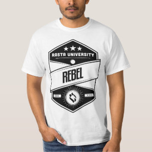 Rasta University Rebel Good Vibes Reggae T-Shirt