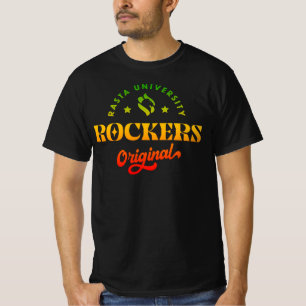 Rasta University Rockers Original Rasta Reggae T-Shirt