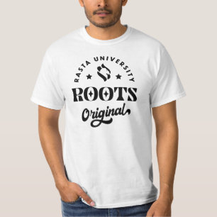 Rasta University Roots Original Reggae T-Shirt