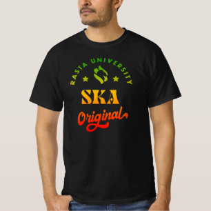 Rasta University Ska Original Rasta Reggae T-Shirt