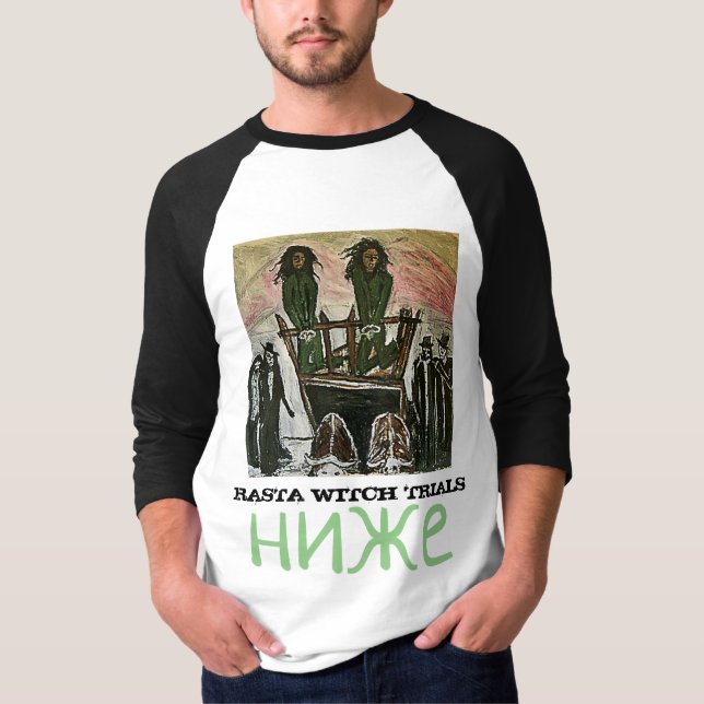 RASTA WITCH-STUDIEN T-Shirt (Vorderseite)