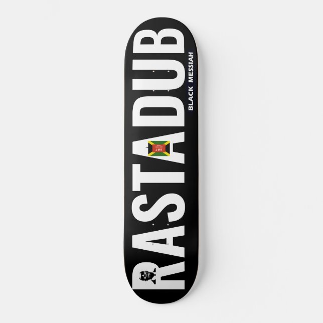 RASTADUB-Skateboard Skateboard (Vorderseite)
