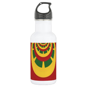 Rastafarben von coolen Jamaika Edelstahlflasche