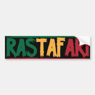Rastafari Autoaufkleber