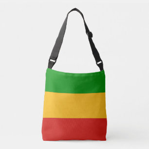 RASTAFARI FLAG FARBEN + Ihre Ideen Tragetaschen Mit Langen Trägern