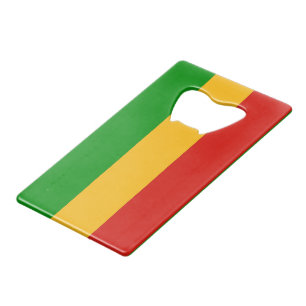 RASTAFARI FLAG FLAG FARBEN + Ihre Ideen Geldbeutel Flaschenöffner