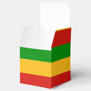 RASTAFARI FLAG FLAG FARBEN + Ihre Ideen Geschenkschachtel