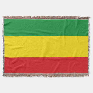 Rastafari-Flagge Rasta Äthiopien Decke