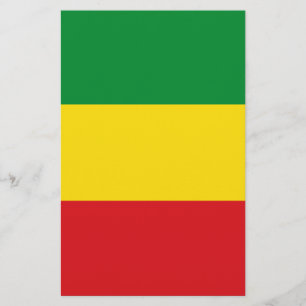 Rastafari-Flagge Rasta Äthiopien Flyer