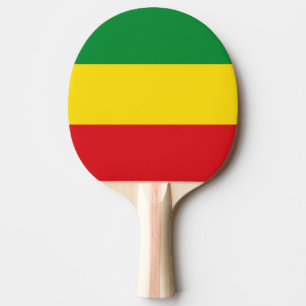 Rastafari-Flagge Rasta Äthiopien Tischtennis Schläger