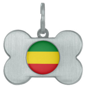 Rastafari-Flagge Rasta Äthiopisch Tiermarke