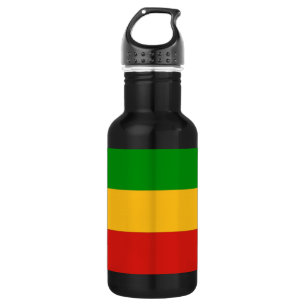 RASTAFARI FLAGGEN-FARBEN + Ihre Ideen Trinkflasche