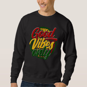 Rastafari für Raggea Reggaeton Flag Lion Sweatshirt
