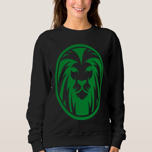 Rastafari Lion Head Jamaica Souvenir Rasta Roots R Sweatshirt (Vorderseite)