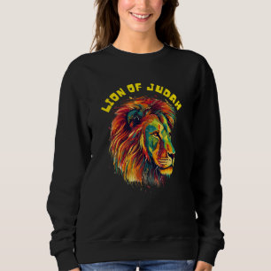 Rastafari Löwe von Juda Jamaika Souvenir Rasta Roo Sweatshirt