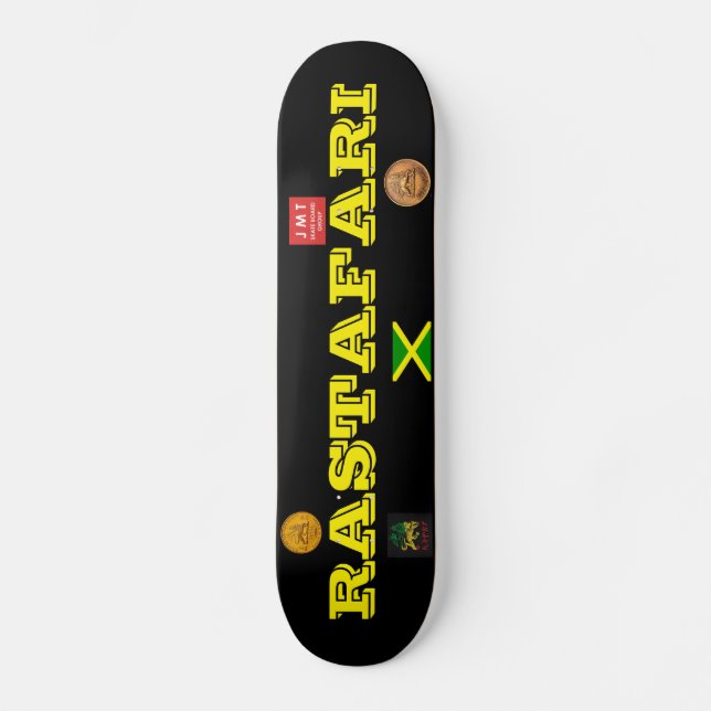 RASTAFARI OFFIZIELLES Skateboard (Vorderseite)