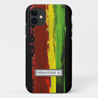 Rastafari Paint Stripe Individuelle Name