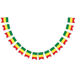 Rastafari Rasta Reggae Lebendigkeit Jamaika Jah Wu Wimpelkette