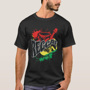 Rastafari Reggae Roots Music T-Shirt