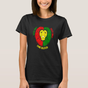 Rastafari Rot Gelb Grün Rasta Bekleidung Löwe Von T-Shirt