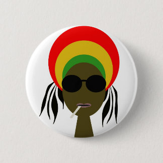 rastafarian button