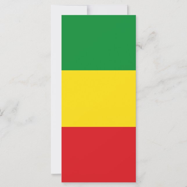 Rastafarian Flag Rasta Äthiopian (Vorderseite)