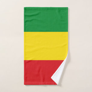 Rastafarian Flag Rasta Äthiopian Handtuch