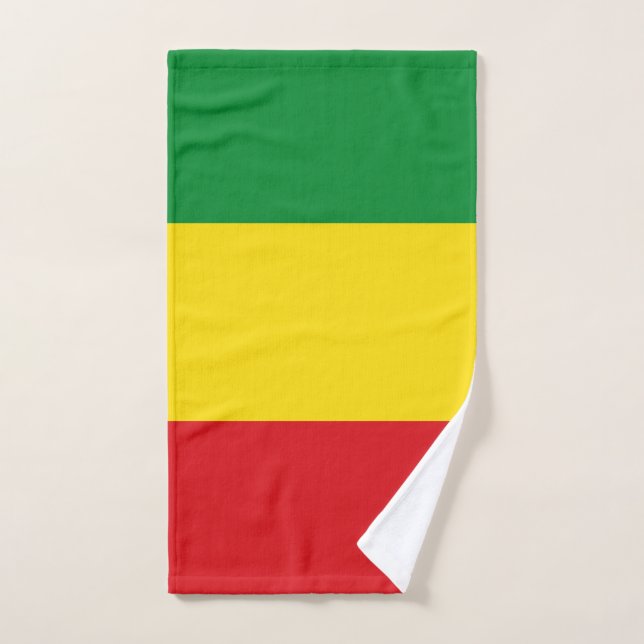 Rastafarian Flag Rasta Äthiopian Handtuch (Handtuch)
