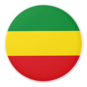 Rastafarian Flag Rasta Äthiopian Keramikknauf
