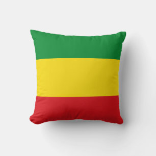 Rastafarian Flag Rasta Äthiopian Kissen