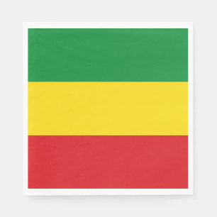 Rastafarian Flag Rasta Äthiopian Serviette