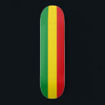 Rastafarian Flag Rasta Äthiopian Skateboard<br><div class="desc">Rot,  Grün und Gelb sind die Fahne von Rastafarianismus,  aber auch eine Flagge von Äthiopien. Hier ist ein hochwertiges Rasta-Geschenk und ein großartiges Design für alle rastafarians. Besuchen Sie unseren Shop,  um coole Rasta-Geschenke und andere Weltfahne Geschenkideen zu finden.</div>