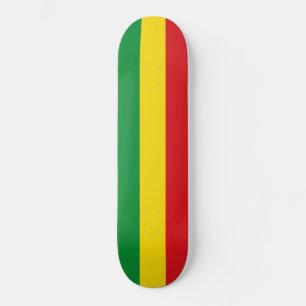Rastafarian Flag Rasta Äthiopian Skateboard