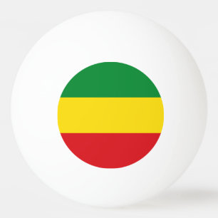 Rastafarian Flag Rasta Äthiopian Tischtennisball