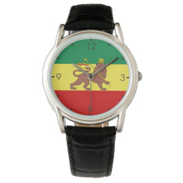 Rastafarian Flag (Rastafarianism) (Rasta) Armbanduhr