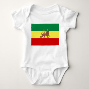 Rastafarian Flag (Rastafarianism) (Rasta) Baby Strampler