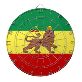 Rastafarian Flag (Rastafarianism) (Rasta) Dartscheibe