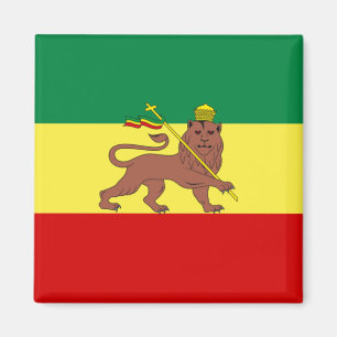 Rastafarian Flag (Rastafarianism) (Rasta) Magnet