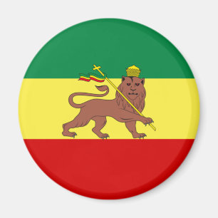 Rastafarian Flag (Rastafarianism) (Rasta) Magnet