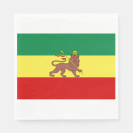 Rastafarian Flag (Rastafarianism) (Rasta) Serviette