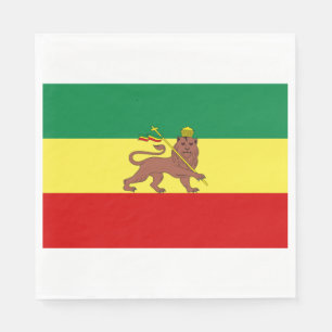 Rastafarian Flag (Rastafarianism) (Rasta) Serviette