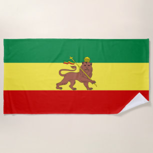 Rastafarian Flag (Rastafarianism) (Rasta) Strandtuch