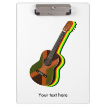 Rastafarian Reggae Guitar Jamaikanische Flagge