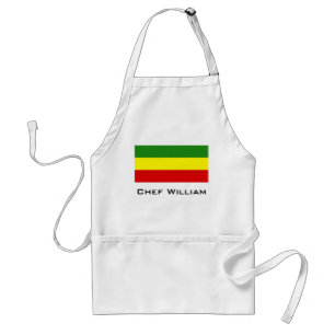 Rastafarian Stolz-Flagge Schürze