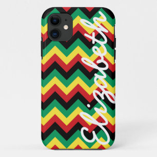 Rastafarian Zickzack Case-Mate iPhone Hülle