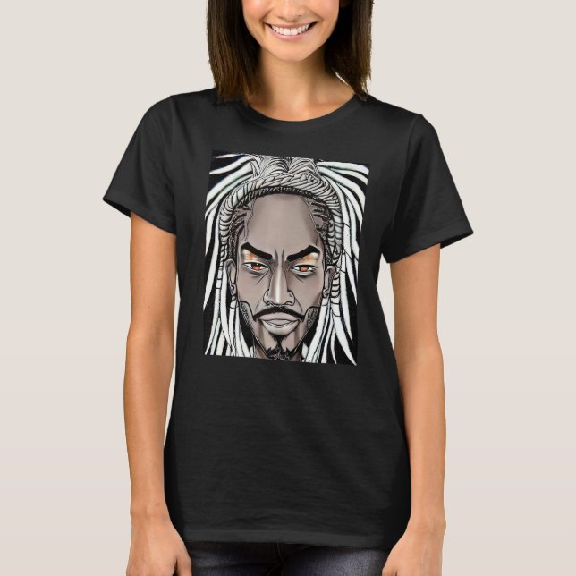 Rastaman Reggae Dub Jah Rasta Design Premium_21 T-Shirt (Vorderseite)